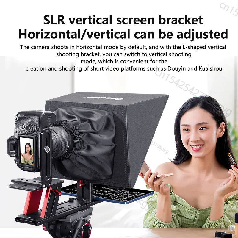 Bestview TP150 15 inch Teleprompter Recording Portable Teleprompter For Tablet iPad DSLR Camera Prompting Inscriber Reader
