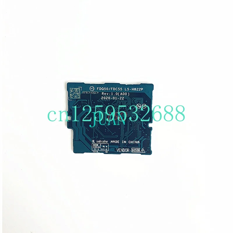 Для Dell xps 15 9500 9510 m5550m5560 плата клавиатуры без кабеля LS-H822P 070WH0