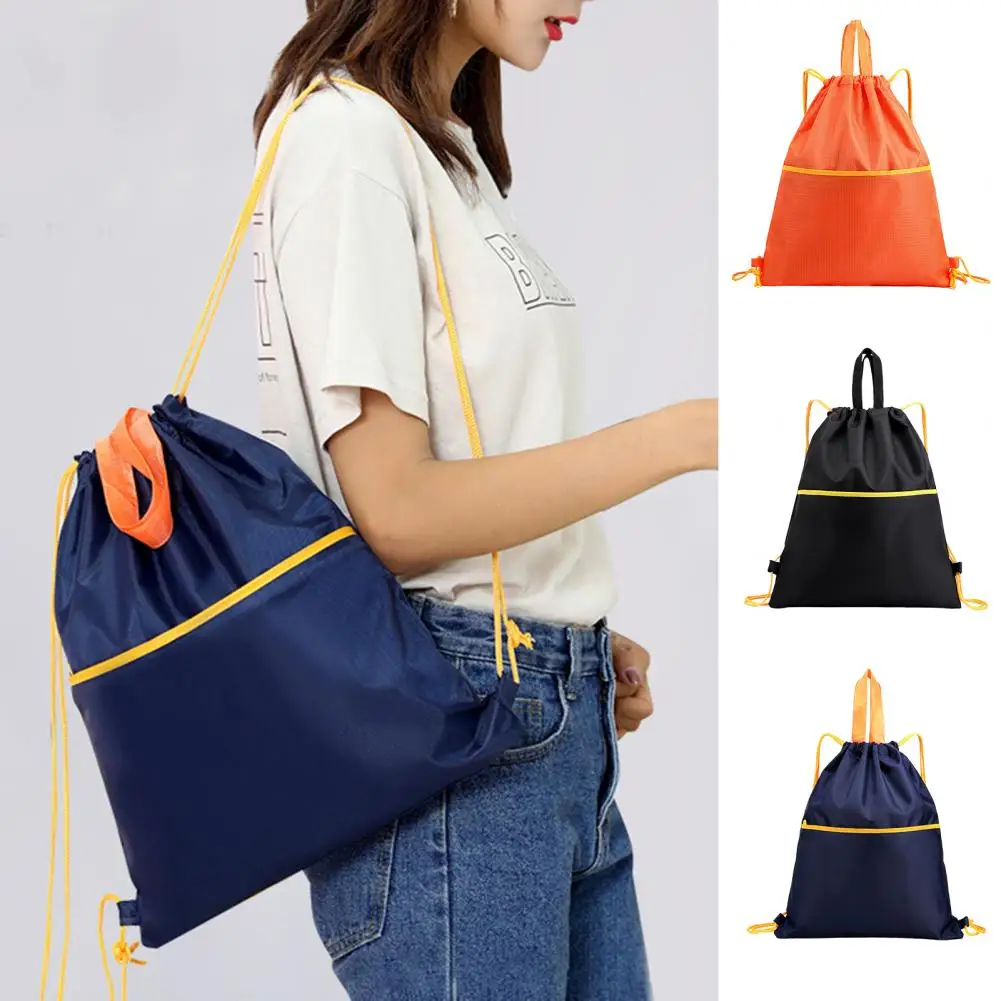 

Multifunction Waterproof Water-resistant Drawstring Bucket Bag for Trip