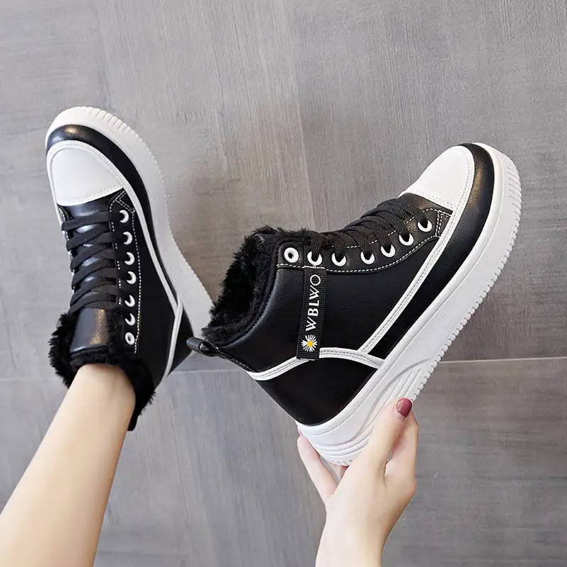 

Leisure Sports For Women Luxury Brand High Quality Sneakers For Women 2021 Obuv Women's Sport Shoes Black Running Shoes Tennis