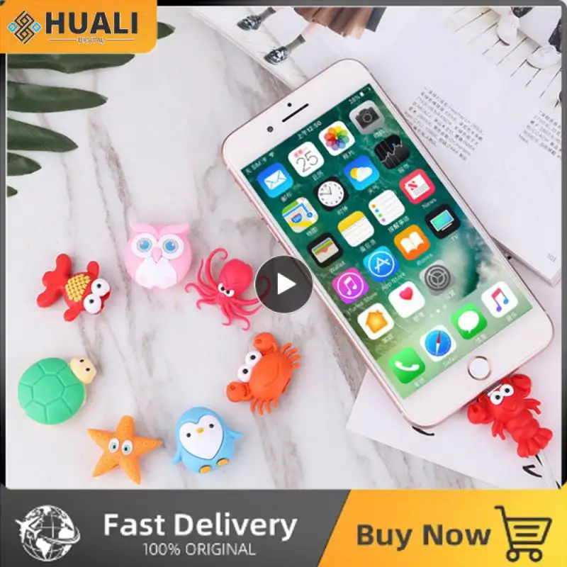 Милая Мини-Защитная намотка для кабеля, прочная защитная намотка для Iphone