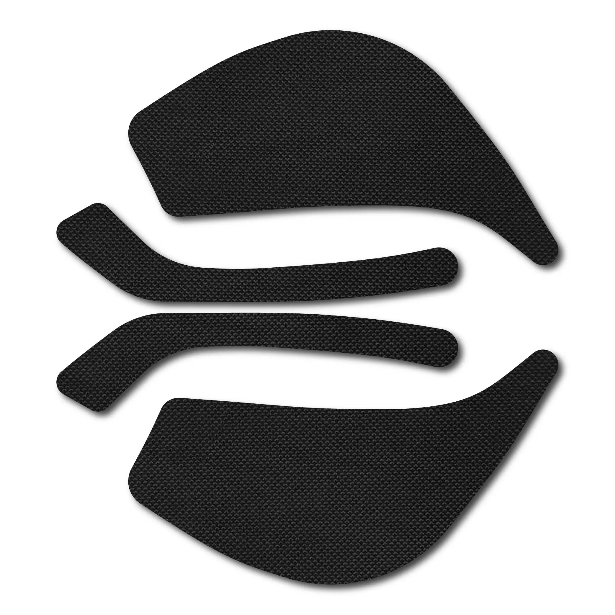 

For YAMAHA FZ8 FAZER 2010-2015 3M Self Adhesive Silicone Non-SlipTank Pads Traction Grips 3D Rubber