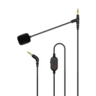 Сменный кабель с внешним микрофоном, встроенный микрофон, бесшумное управление громкостью для наушников Philips SHP9500, SHP9600, Fidelio, X2HR