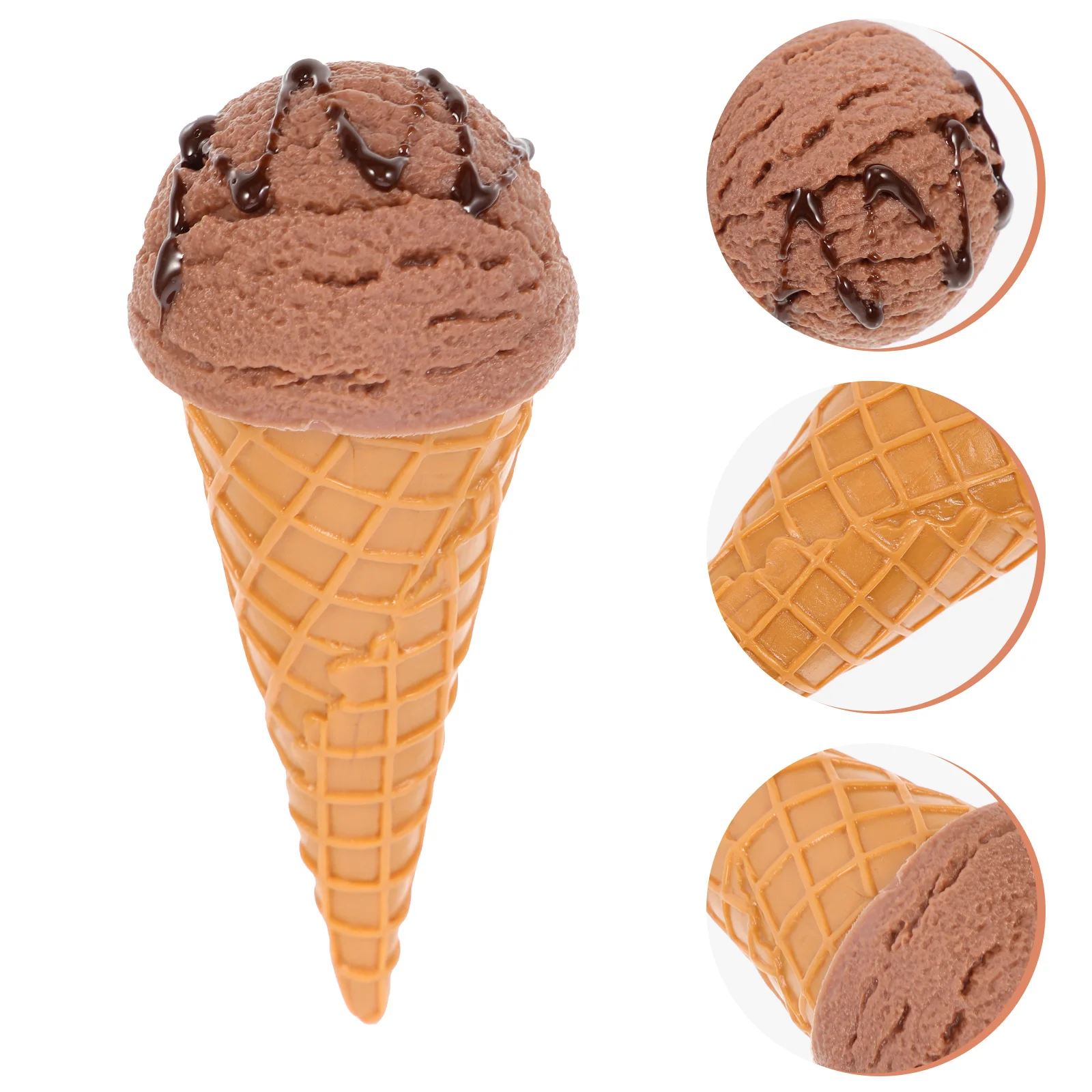 Inflatable Toys Simulation Ice Cream Children’s Shop Display Prop Artificial Party Favors Pvc Toddler