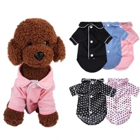 pet dog pajamas fashion pets dogs clothing puppy outfit shirt small medium dogs costume pet clothes pajamas