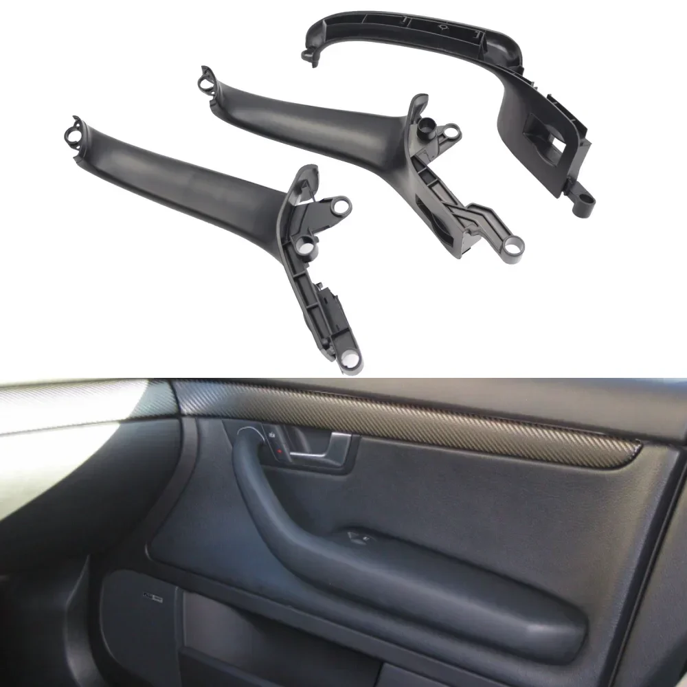 Черная ручка внутренней двери с левым рулем для Audi A4 B6 B7 2002-2008 8E 0868394 A 0868393 1867162 B