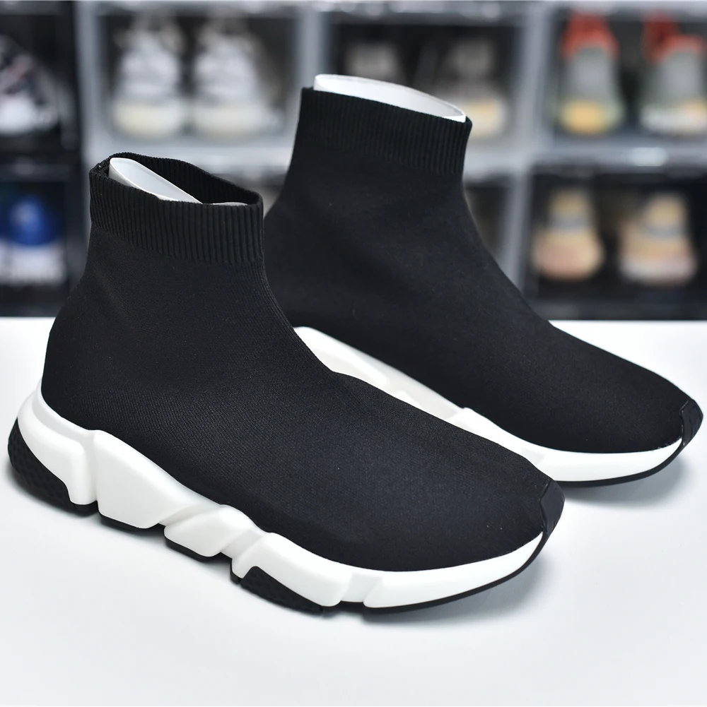 

Sock Shoe For Man Woman black White Red Sneaker Men Women Sneakers Casual Running Shoes Sports Outdoor Speed Trainer Kid shoes