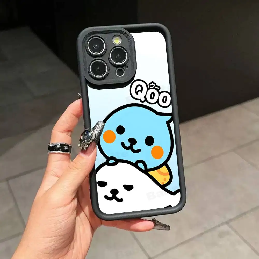 Фото Забавный мультяшный силиконовый чехол Qoo для iPhone 17 Pro Max 16 15 14 13 12 11 Plus 17 Air №2