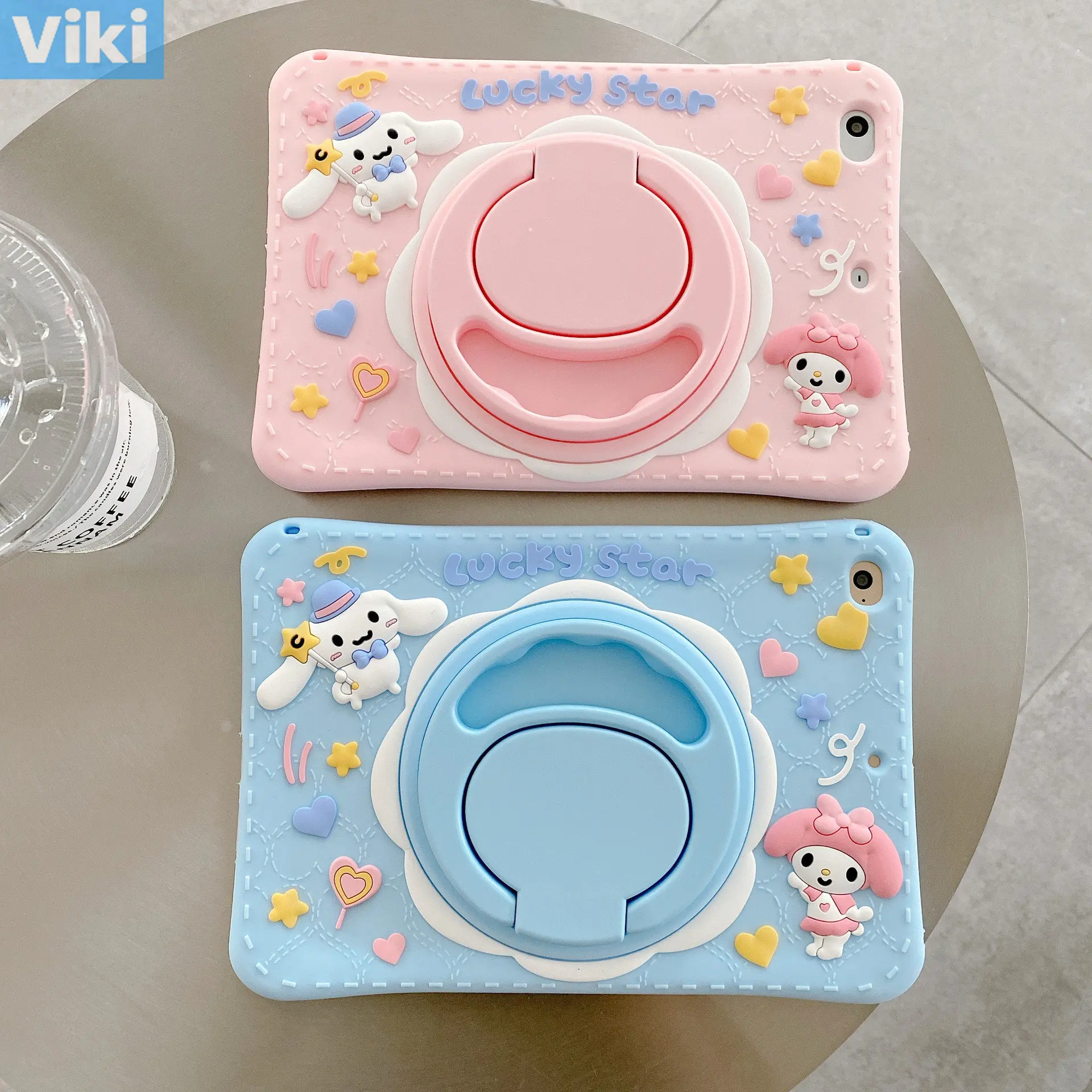 

Силиконовый чехол-подставка для iPad 9,7, 5th, 6th, 2017, 2018, 10,2