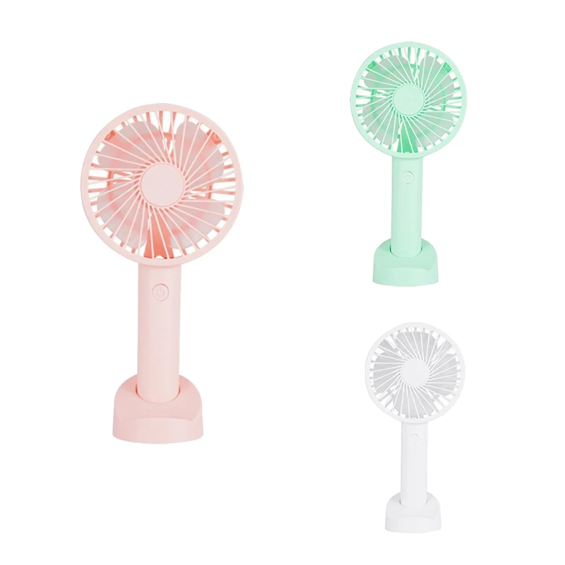

Mini Fan Portable For Fan Handheld USB Rechargeable Fan Appliances Desktop Air Cooler Outdoor Travel Hand Fan