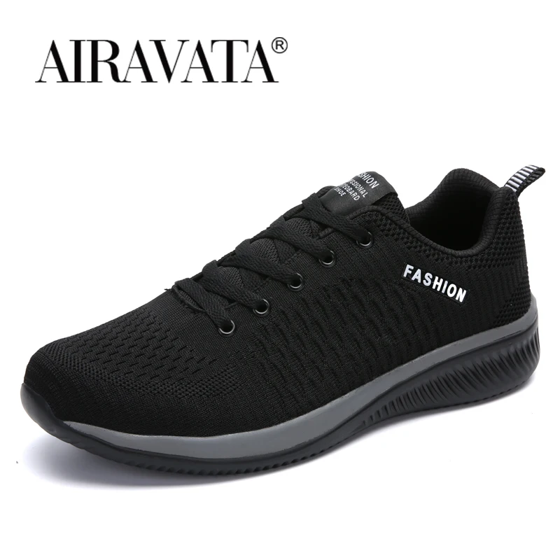 Unisex Sneakers Breathable Outdoor Lace-up Athletic Trainer Shoes Leisure Comfortable Footwear Size 35-47