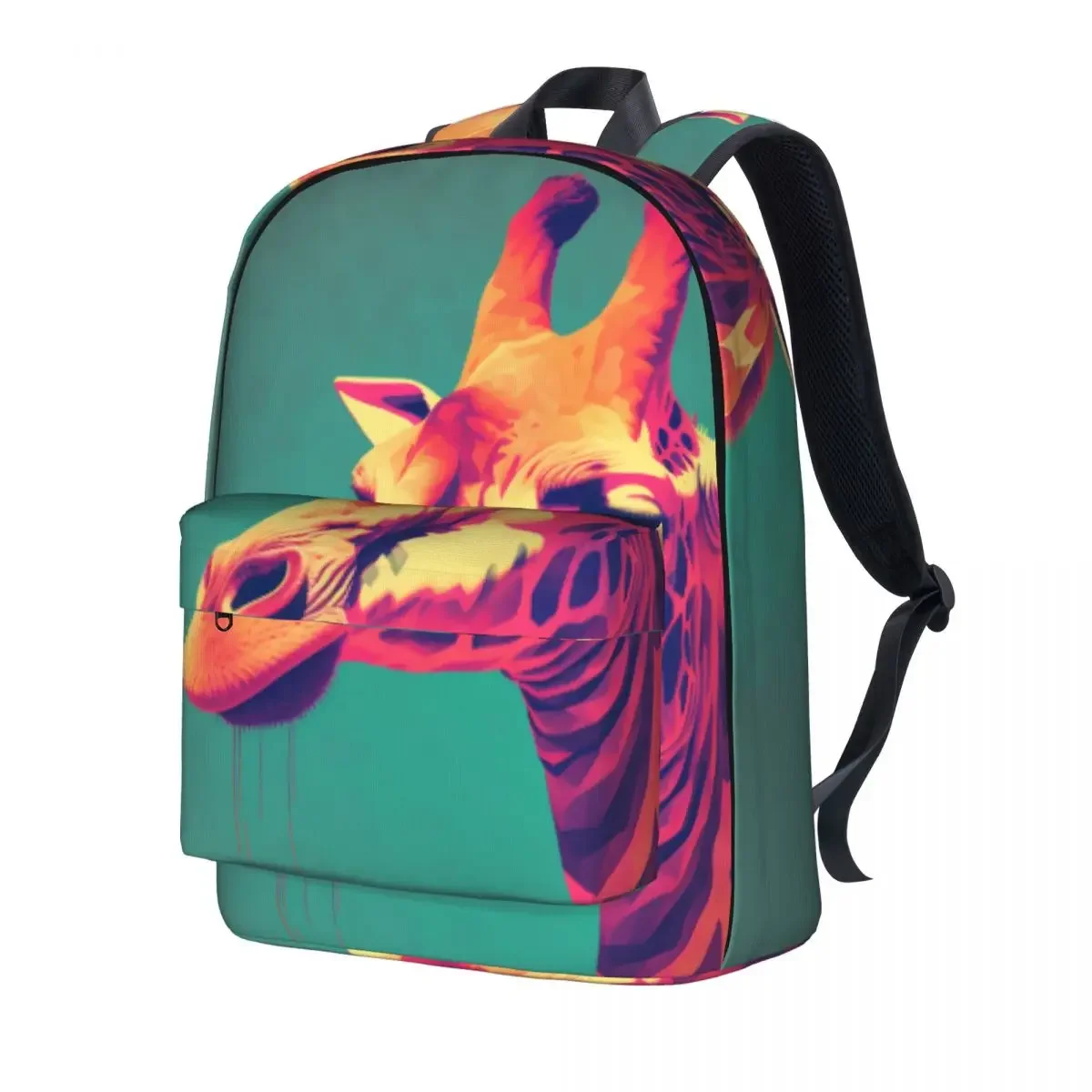 

Рюкзак с изображением жирафа художественные рюкзаки для отдыха, дорожные прочные школьные ранцы для мальчиков, индивидуальный рюкзак