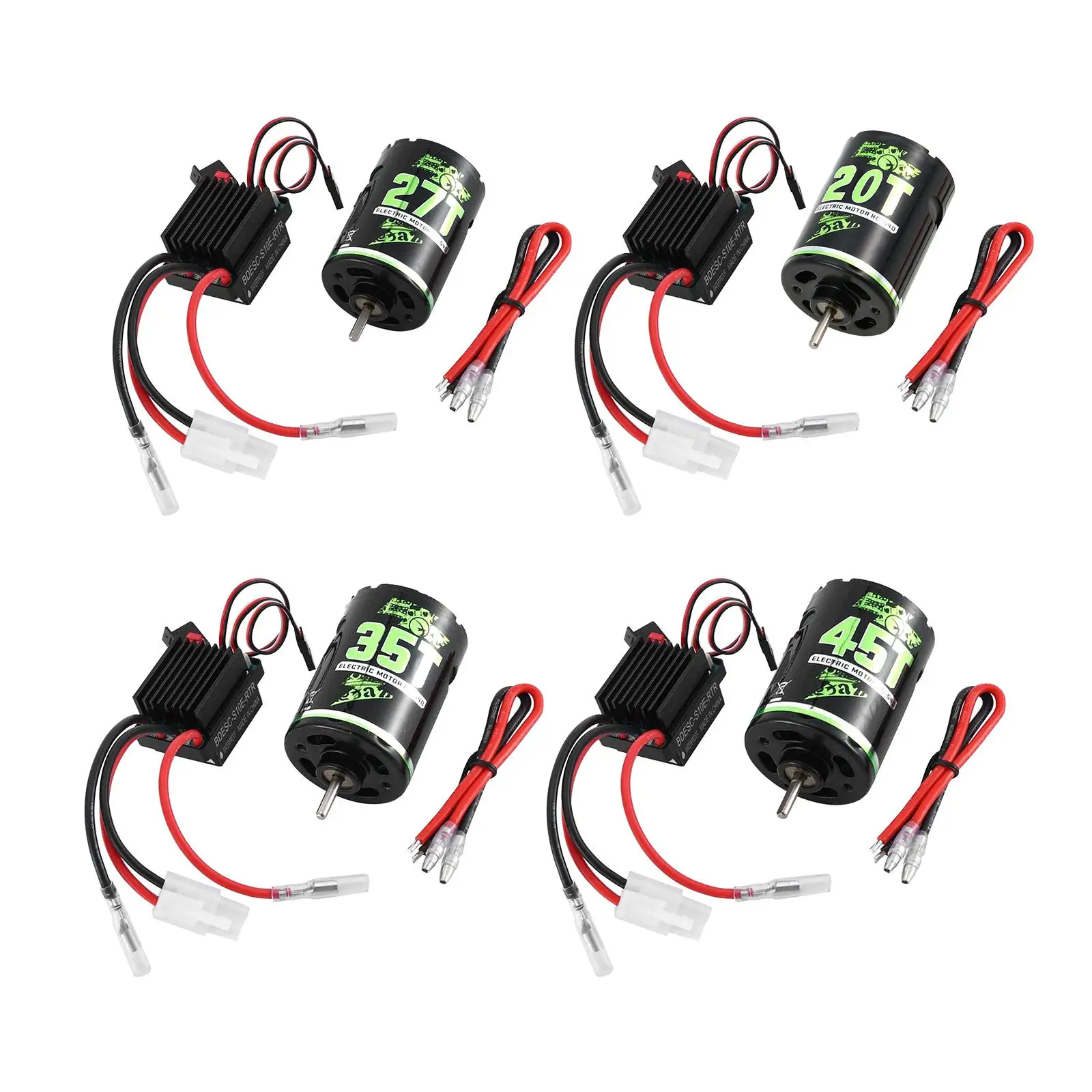 

RC мотор с ESC 60A ESC 540 щеточный мотор для 1:10 DIY модифицированные детали