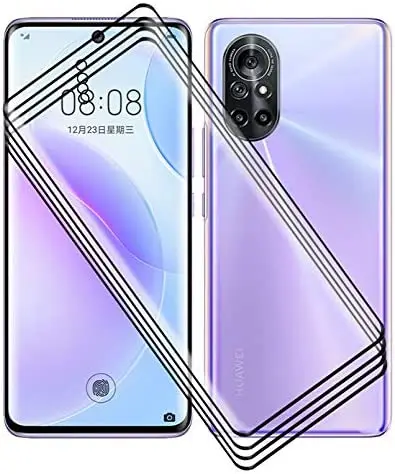 Screen Protector Tempered Glass for Huawei nova 8 Pro 5G, High Definition [9H Hardness] [No Bubble]