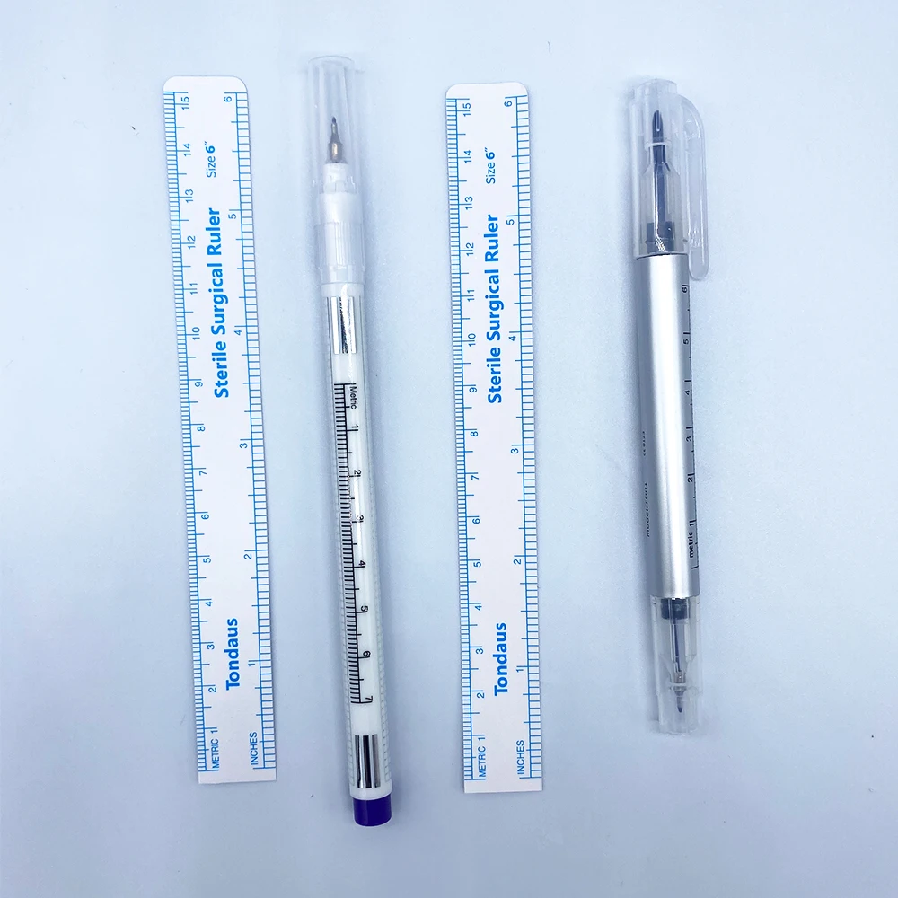 

Sdotter хирургический маркер для кожи бровей маркер для кожи ручка для татуировки Маркер для кожи измерительная линейка набор инструментов