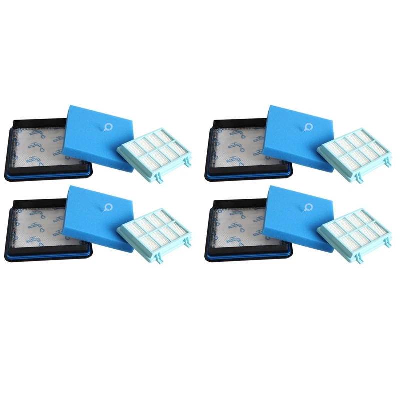 

4Sets Filter Filter Elements Cotton For FC8010 FC9331 FC9515 FC9516 Vacuum Cleaner Replacement Accessories