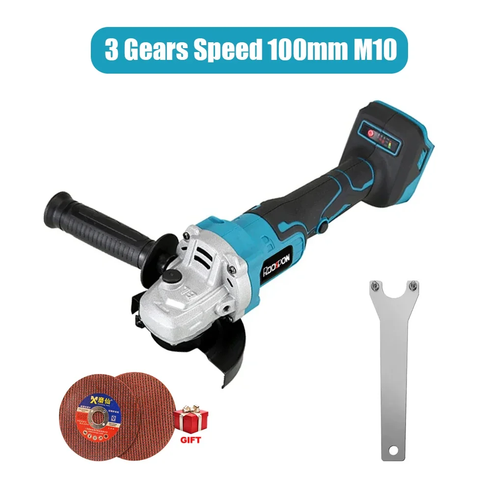 

RDDSPON Бесщеточная угловая шлифовальная машина Makita 100/125 мм