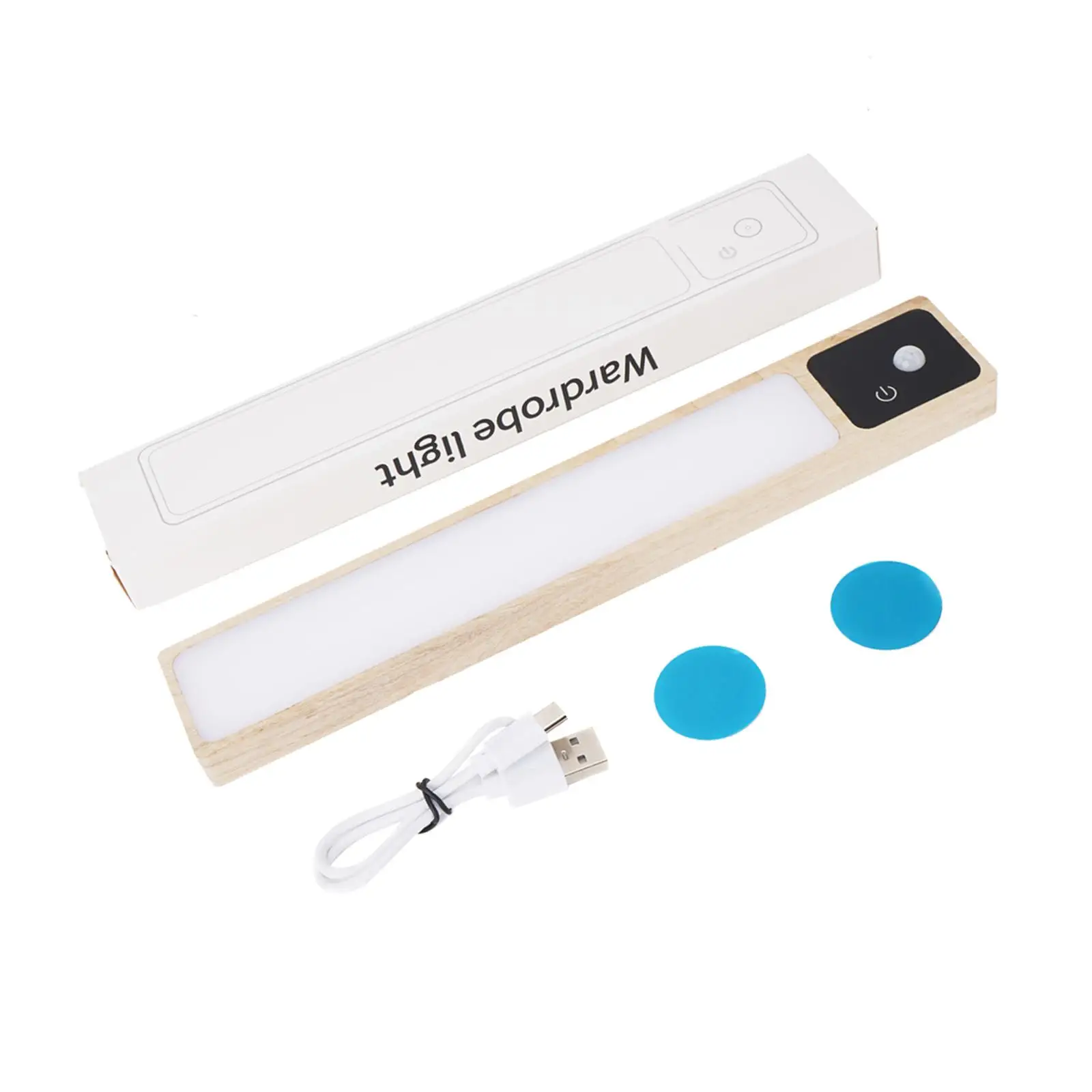 

Магнитная лампа для шкафа с зарядкой от USB и датчиком движения