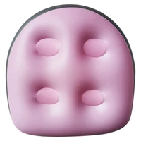 spa and hot tub booster seat inflatable bathtub massage cushion relaxing massage cushion spa supplies pink