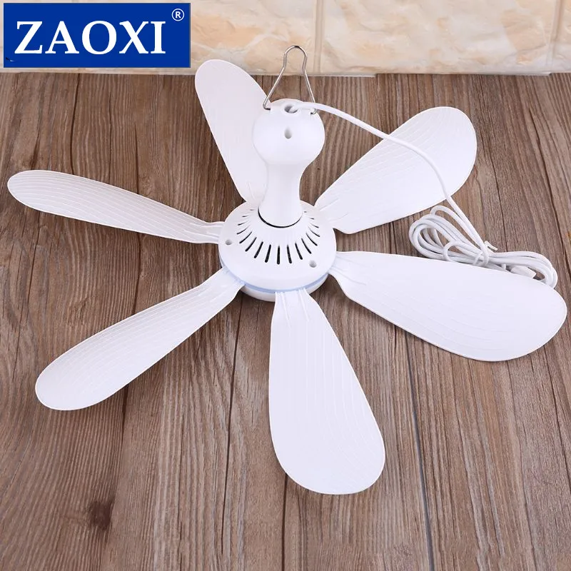 

USB-вентилятор потолочный ZAOXI с 6 листьями, 5 В, 2022 дюйма