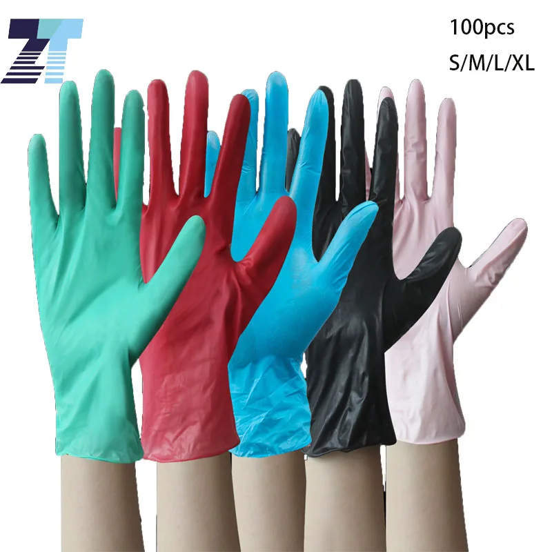 

Disposable Gloves Women Child Use Nitrile PVC Synthetic Dishwashing/Kitchen/Work/Rubber/Garden Universal for Left and Right Hand