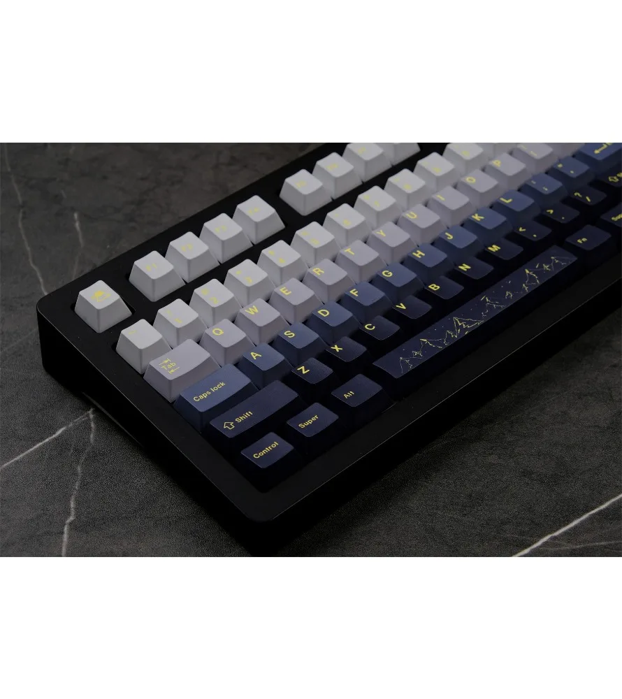 Клавишные колпачки GMK Mountain из PBT-пластика, оригинальные, с высококачественной сублимационной печатью, подходят для механических клавиатур, подходят для кастомизации. (art.: 3920db3bd067e) - 3920db3bd067e