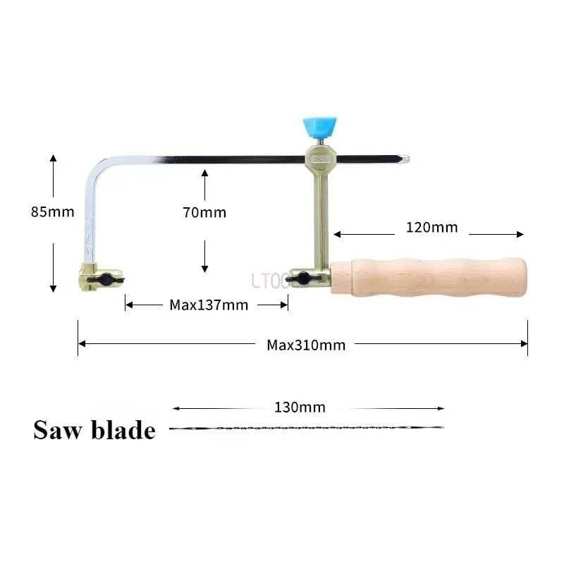 Пила для деревообработки регулируемая ручная U-образная резки дерева небольшой