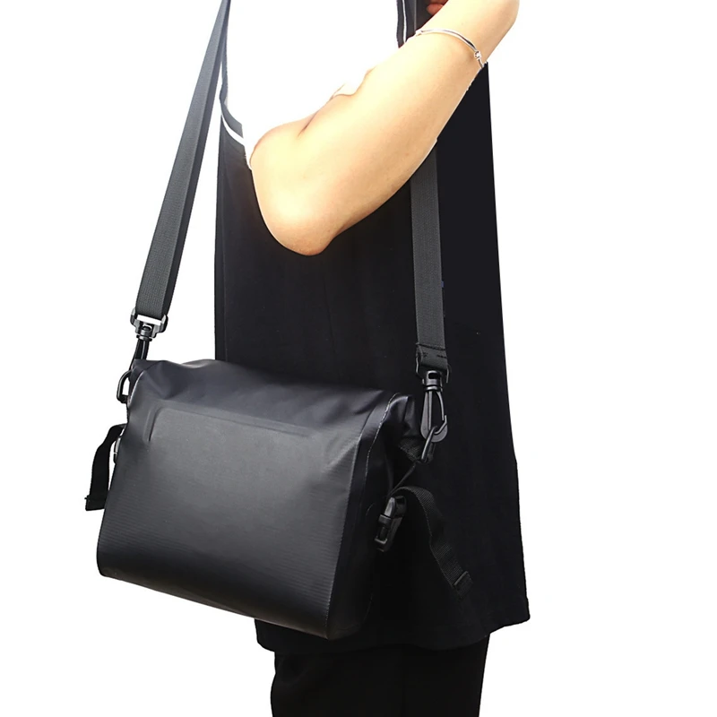 ПВХ водонепроницаемая велосипедная сумка на руль с откидным верхом корзина для