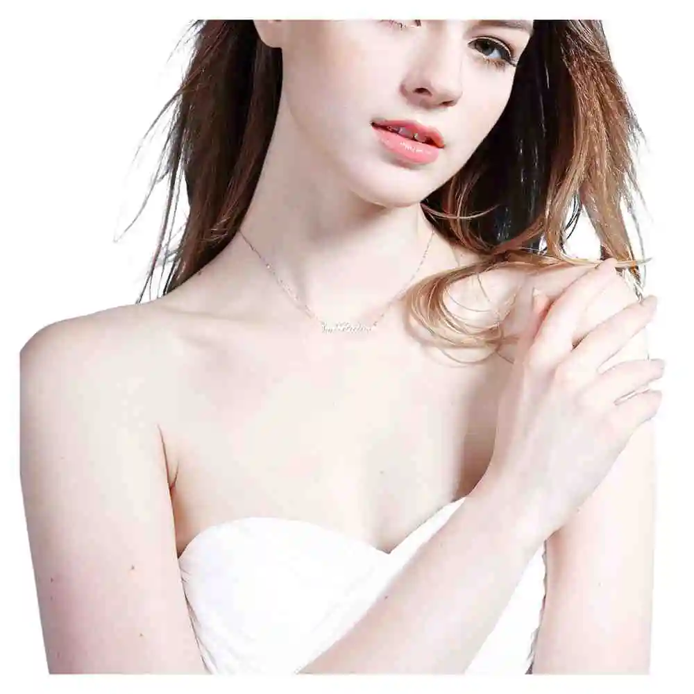 Персонализированное ожерелье из нержавеющей стали с надписью стрелы амупида на