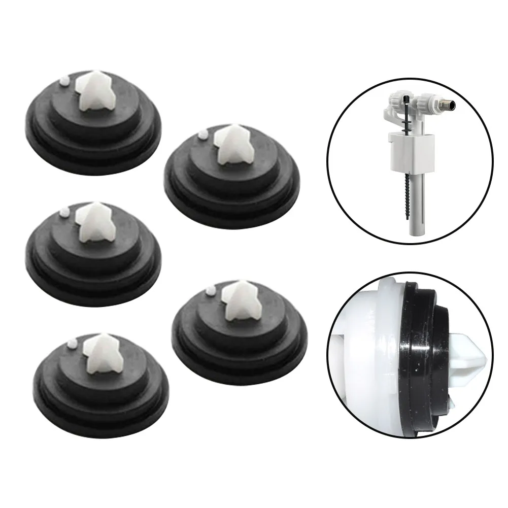 

5pc Replacement Rubber Diaphragm Washer Fits All Siamp Fill Valves Ballvalve Bathroom Toilet Maintenance Tool Accessories