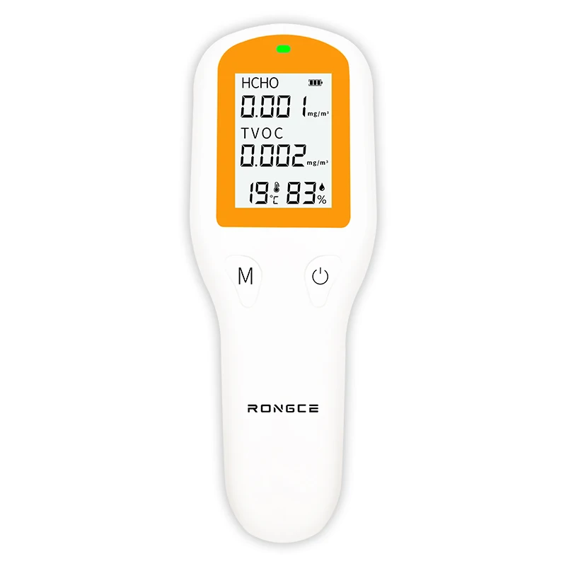 

Digital Handheld Formaldehyde HCHO TVOC Temperature Humidity Tester Multifunctional Air Quality Monitor Indoor Gas Analyzer