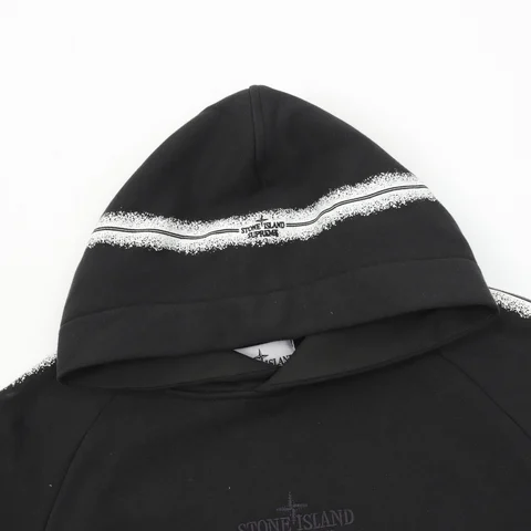 Мужская толсто вка  в стиле Supreme copy 1:1  смешной по вседне вный о версайз Толсто вки с капюшоном