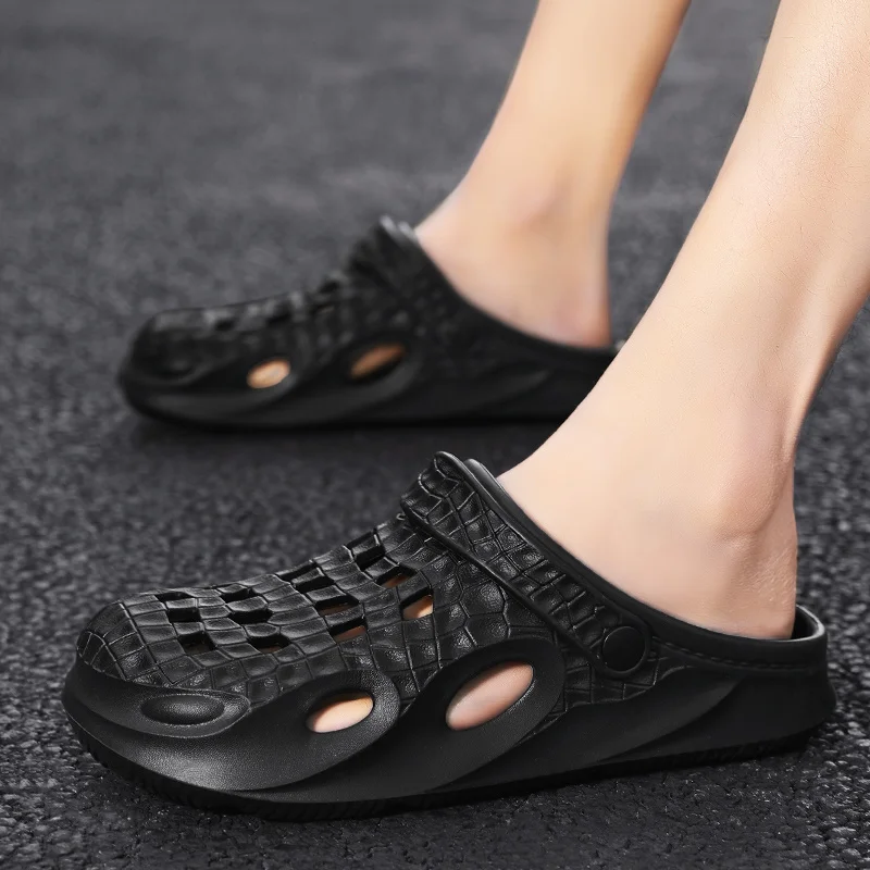 

Summer Men Slippers Comfortable Platform Outdoor Sandals Clogs Beach Slippers Flip Flops Male Indoor Home Slides Bathroom Shoes
