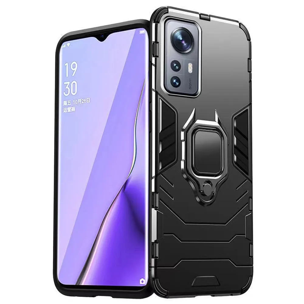 

Ring Case For Xiaomi 12 Lite Stand Holder Magnetic Car Ring Phone Cover For Xiaomi 12 Lite Pro 12S Pro 12X Xiaomi12X Xiaomi12Pro