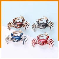 retro temperament popular versatile marine crab brooch creative gender needle suit shirt accessories