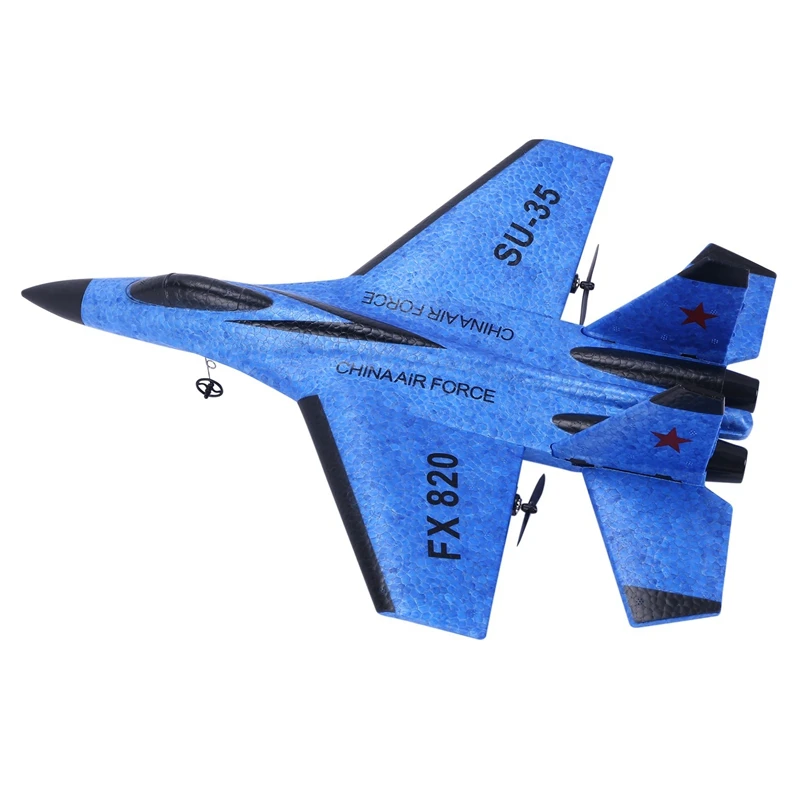 

Rc Plane Toy Epp Craft Foam Electric Outdoor Rtf Radio Remote Control Su-35 Tail Pusher Quadcopter Glider Airplane Model For Boy