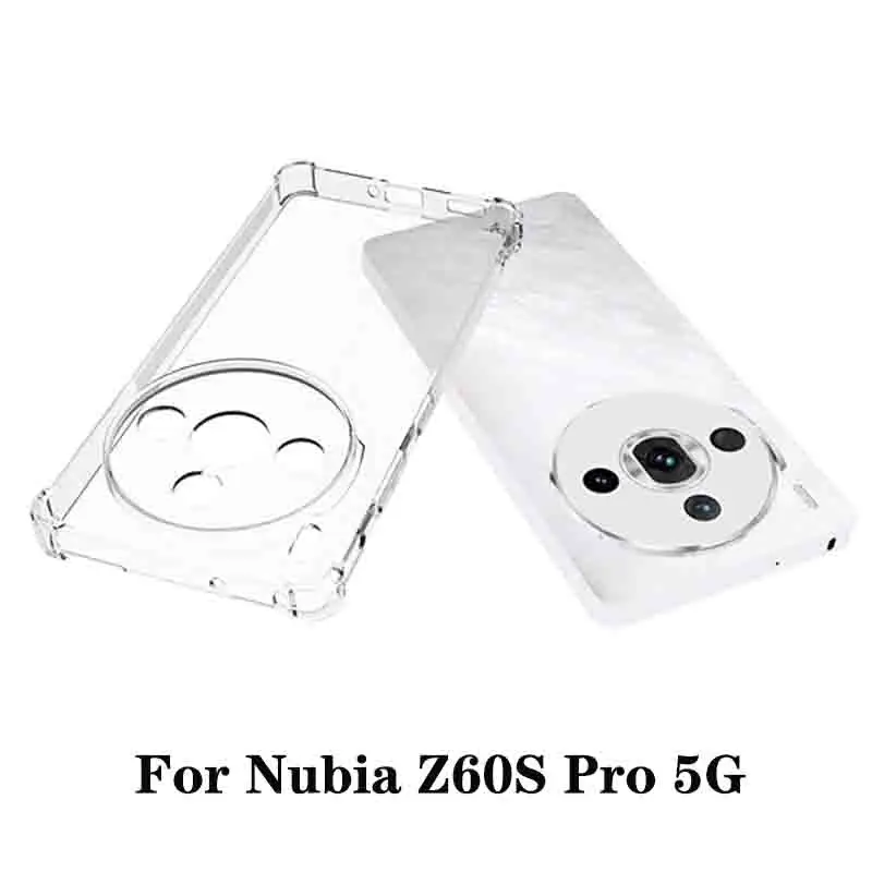 ZTE Nubia Z60S Pro NX725J Чехол с подушкой безопасности Силиконовый бампер из ТПУ