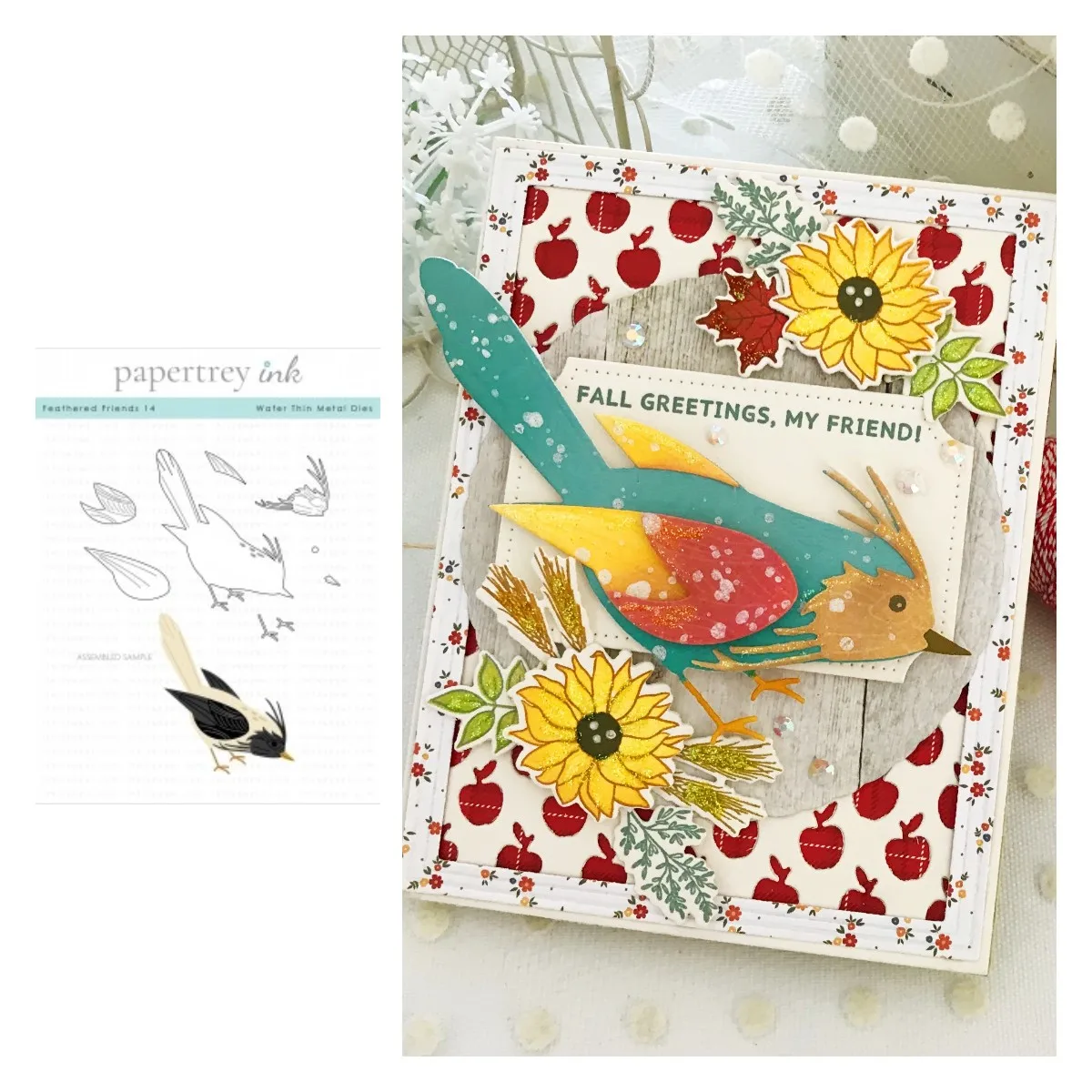 

Feathered Friends Metal Cutting Dies For Diy Scrapbooking Crafts Maker Photo Album Template Handmade Decoration 2022 New