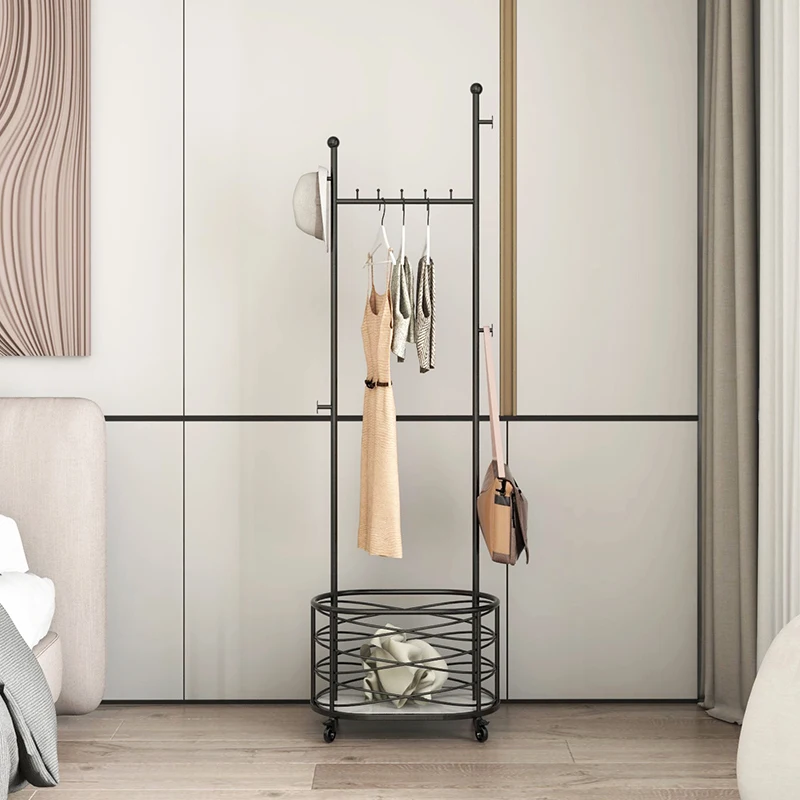 

Metal Hallway Clothing Rack Stand Storage Nordic Furniture Entryway Gold Hat Clothing Rack Dryer Decorative Burro Ropa Wardrobes