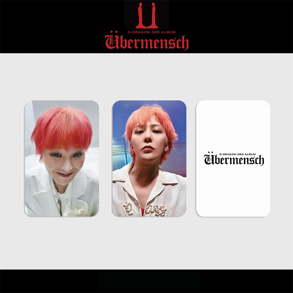 Фото 5 шт./компл. KPOP Bigbang G-DRAGON бумажные карты 600mensch альбом фотокарточка GD двусторонняя открытка K4 ломо-карты коллекция фанатов подарок №4
