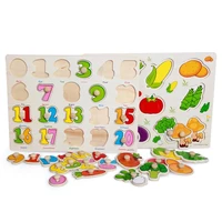 cartoon alphabet number animal shape pairing puzzle board education kids toddler early education cognition toy