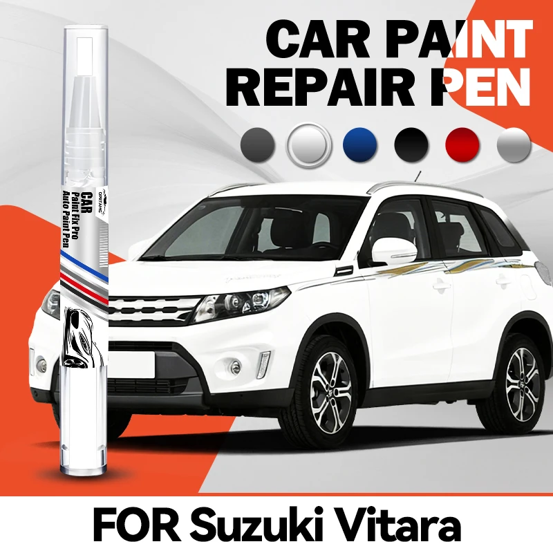 Фото Ремонтный карандаш для автоэмали Suzuki Vitara 1988-2025, акриловая краска для ремонта царапин, консилер, аксессуары для автомобиля №1