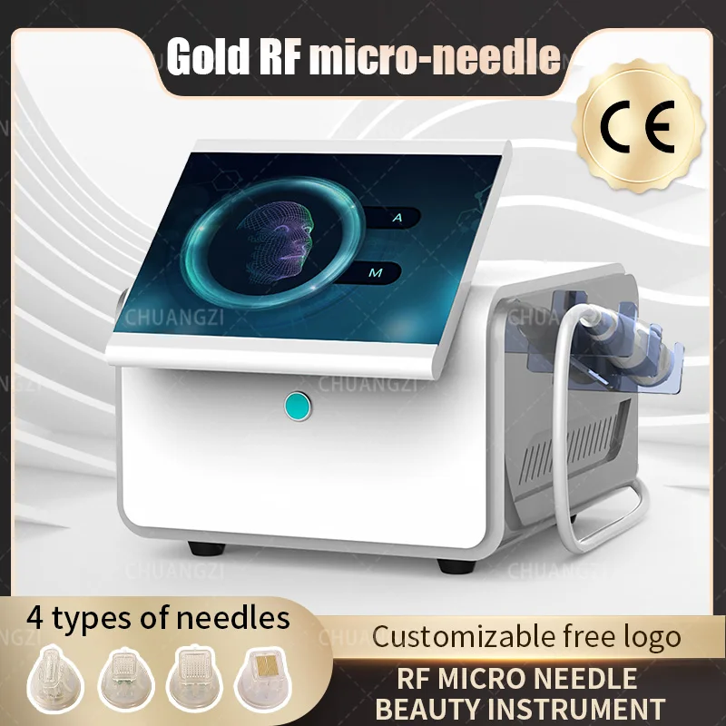 

R/F Fractional Microneedle Machine Portabl Lifting Skin Rejuvenation Acne Marks Stretch Wrinkle Face Lifting Stretch Remover