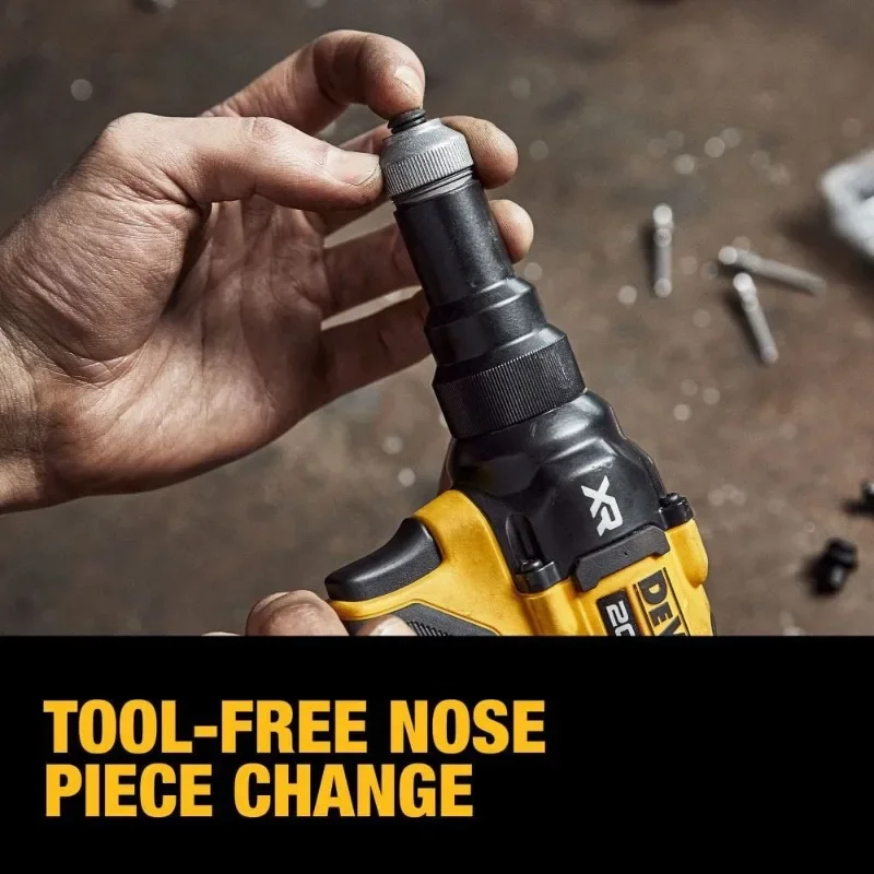 DEWALT DCF403 20 в Беспроводная модель 4 8 дюйма (мм) электрический пистолет для заклепок
