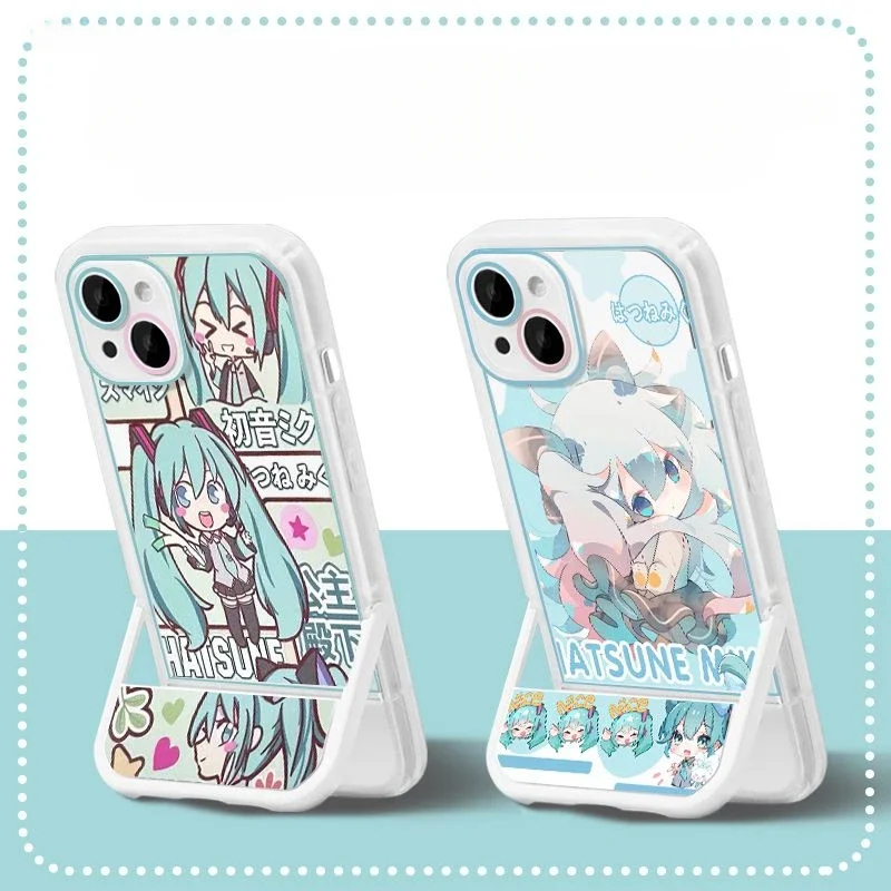 Чехол для мобильного телефона Hatsune Miku аниме милый мультяшный защитный чехол