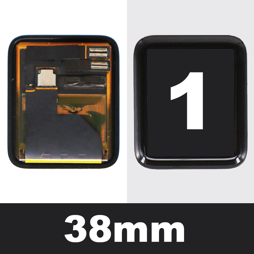 

For apple watch Series 1 2 3 4 5 6 lcd Touch Screen oled Display Digitizer Assembly iWatch Substitution 38mm 42mm 40mm 44mm