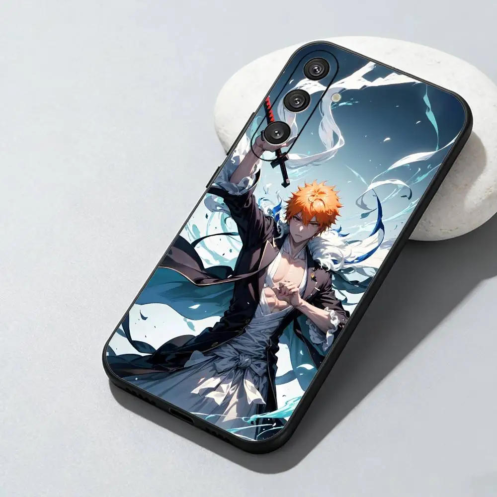 Фото Чехол для телефона 2022 I-Ichigo Bleach-TYBW для Samsung Galaxy A73, A72, A71, A70, A52, A51, другие модели, мягкий черный чехол №2