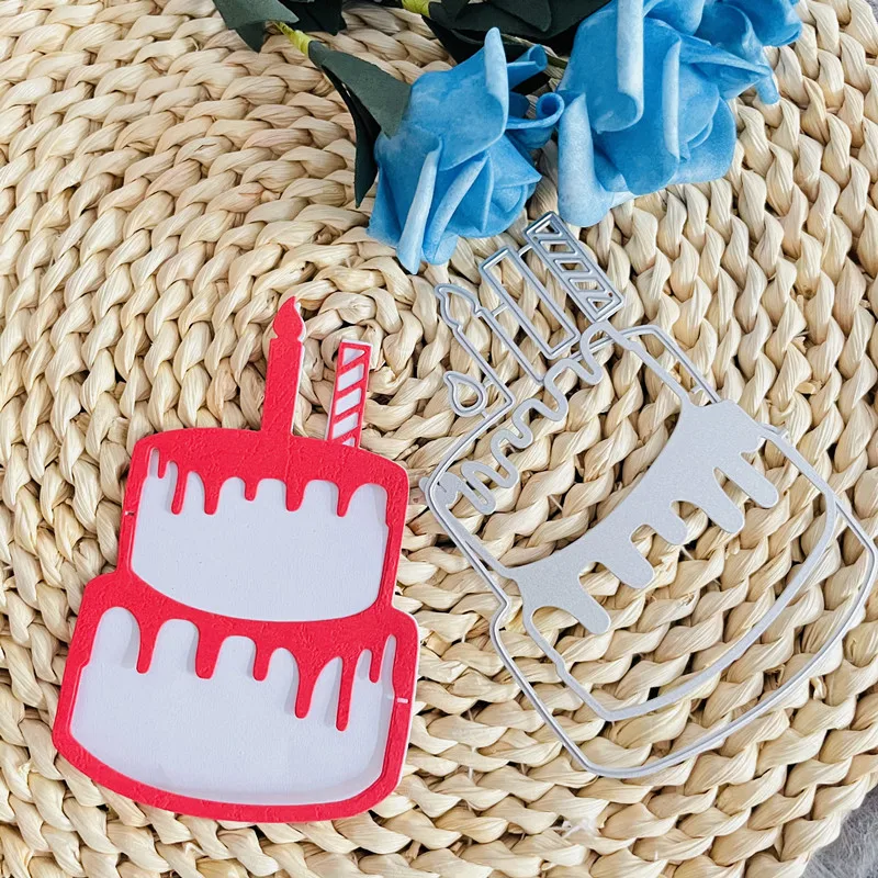 

shaker cake birthday decoration die Metal Cutting Dies DIY Scrapbook Paper Cards Embossing Craft Die Cut handmade craft