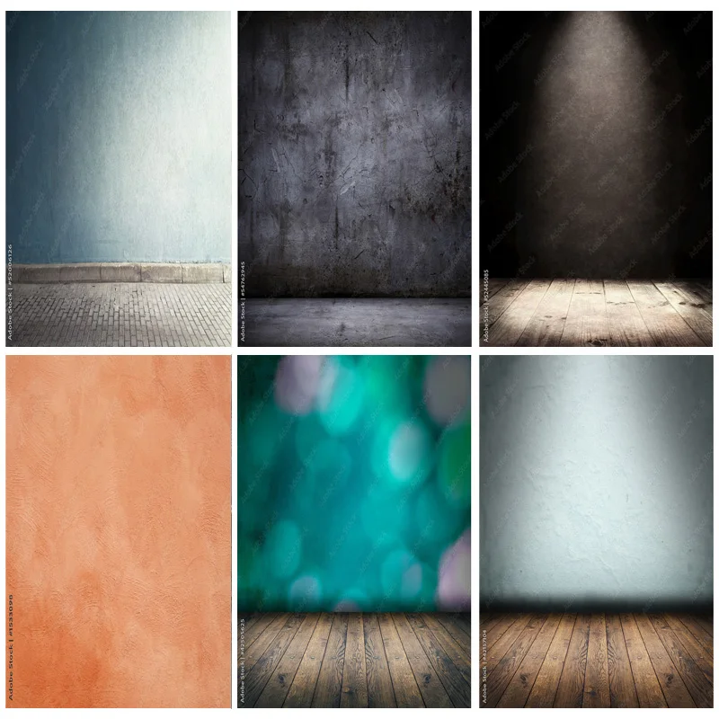 

Abstract Vintage Wood Plank Gradient Portrait Photography Backdrops For Photo Studio Background Props 2216 CRV-01