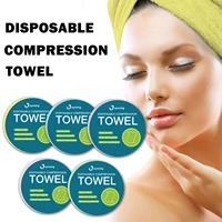compress towel soft cotton compressed towelettes tablets facialportable pocket size outdoor travel camping hiking compression